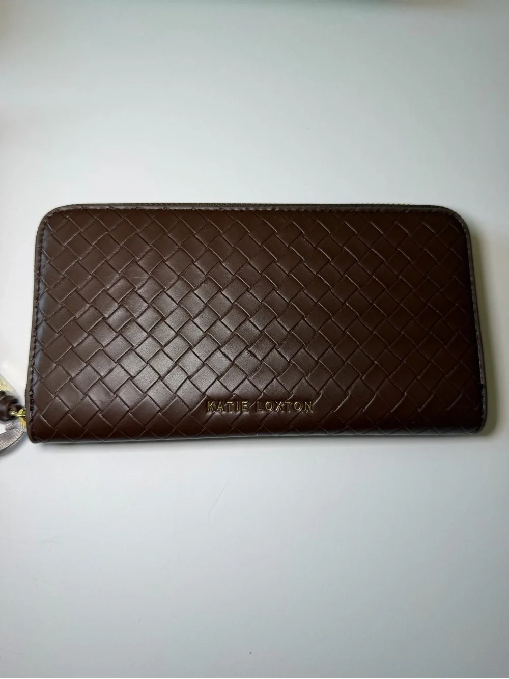 Katie Loxton Green Zip-Around Wallet